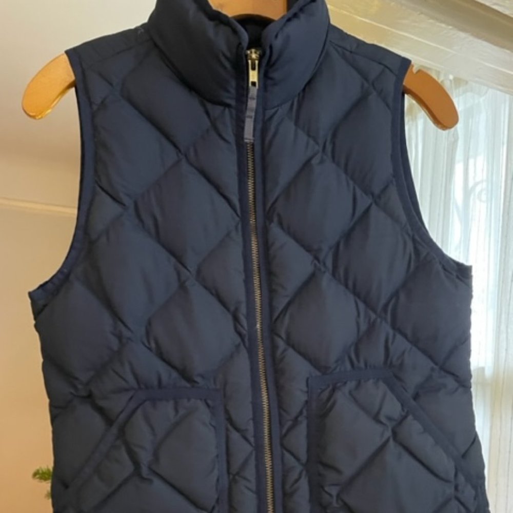 J Crew Quilted Puffer Vest